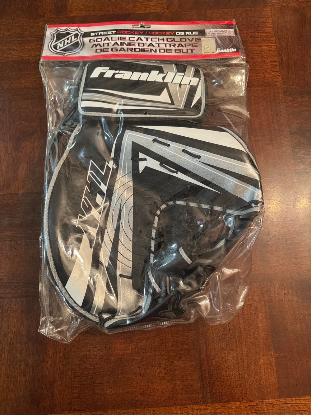 Franklin NHL Street Hockey 11" Goalie Catch Glove Junior Size New